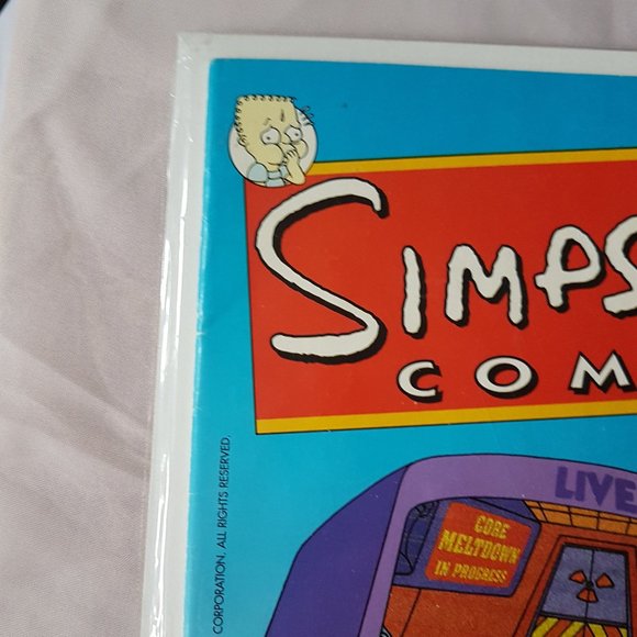 Vintage Simpsons Comic #42 - Picture 4 of 10